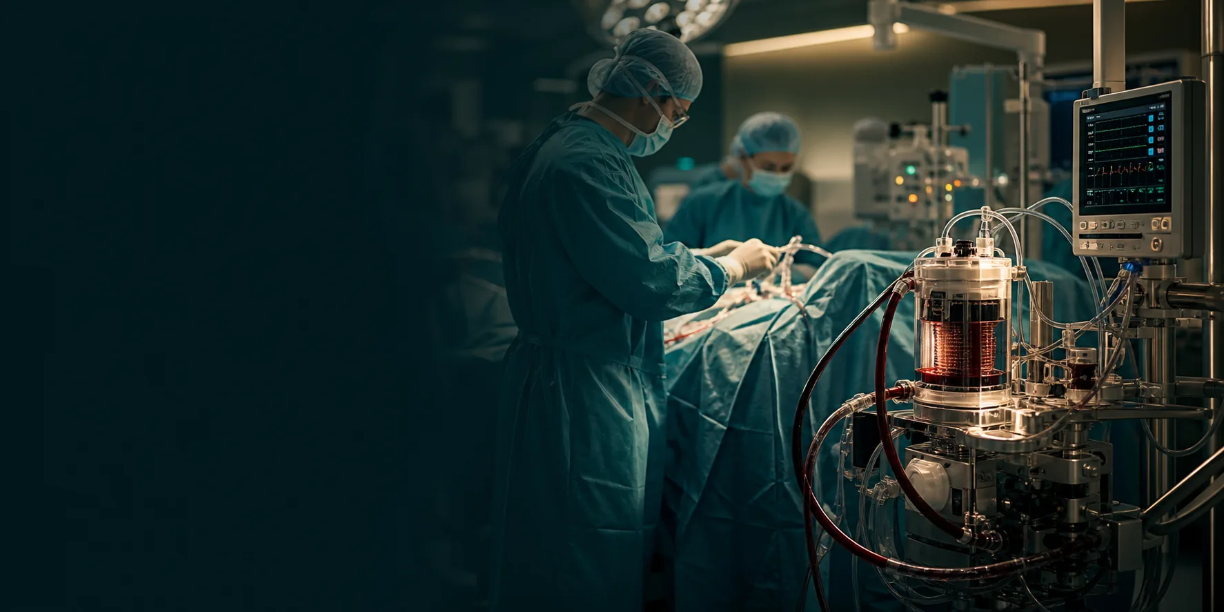Instalação de ECMO